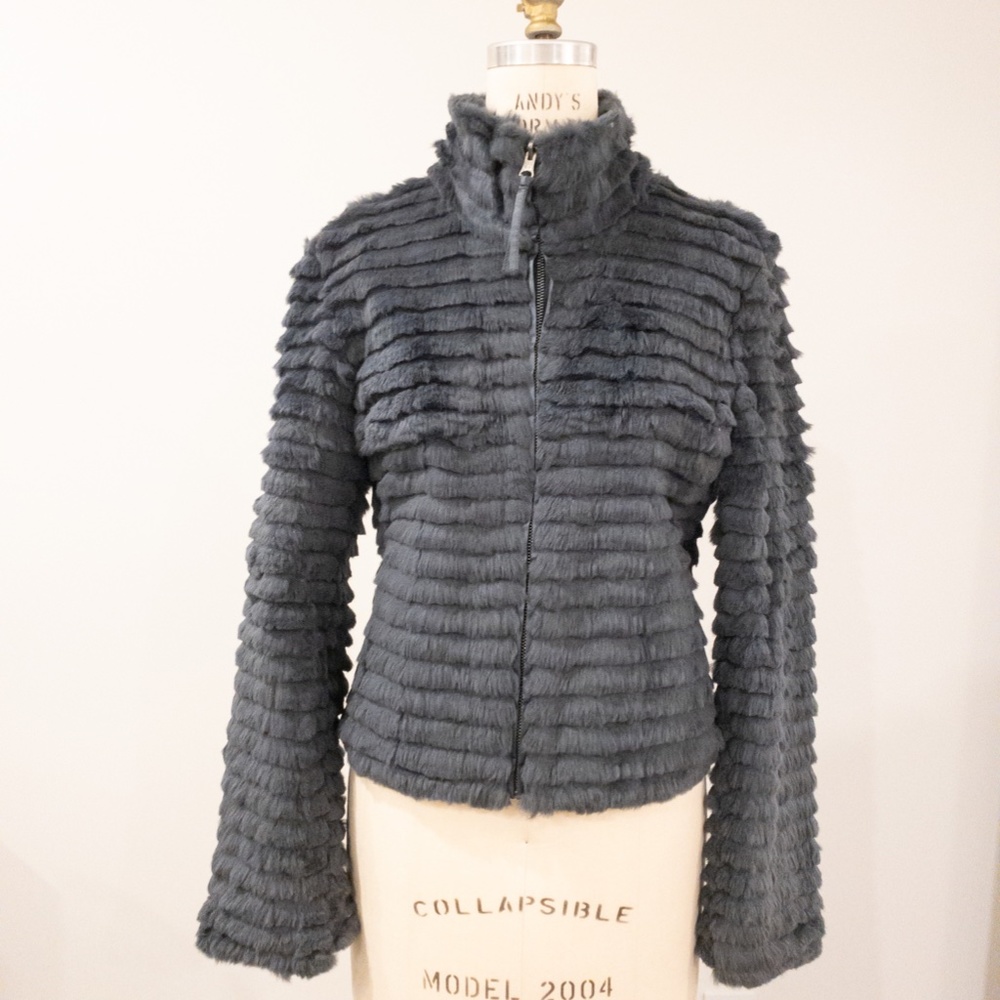 JUNE RABBIT FUR JACKET